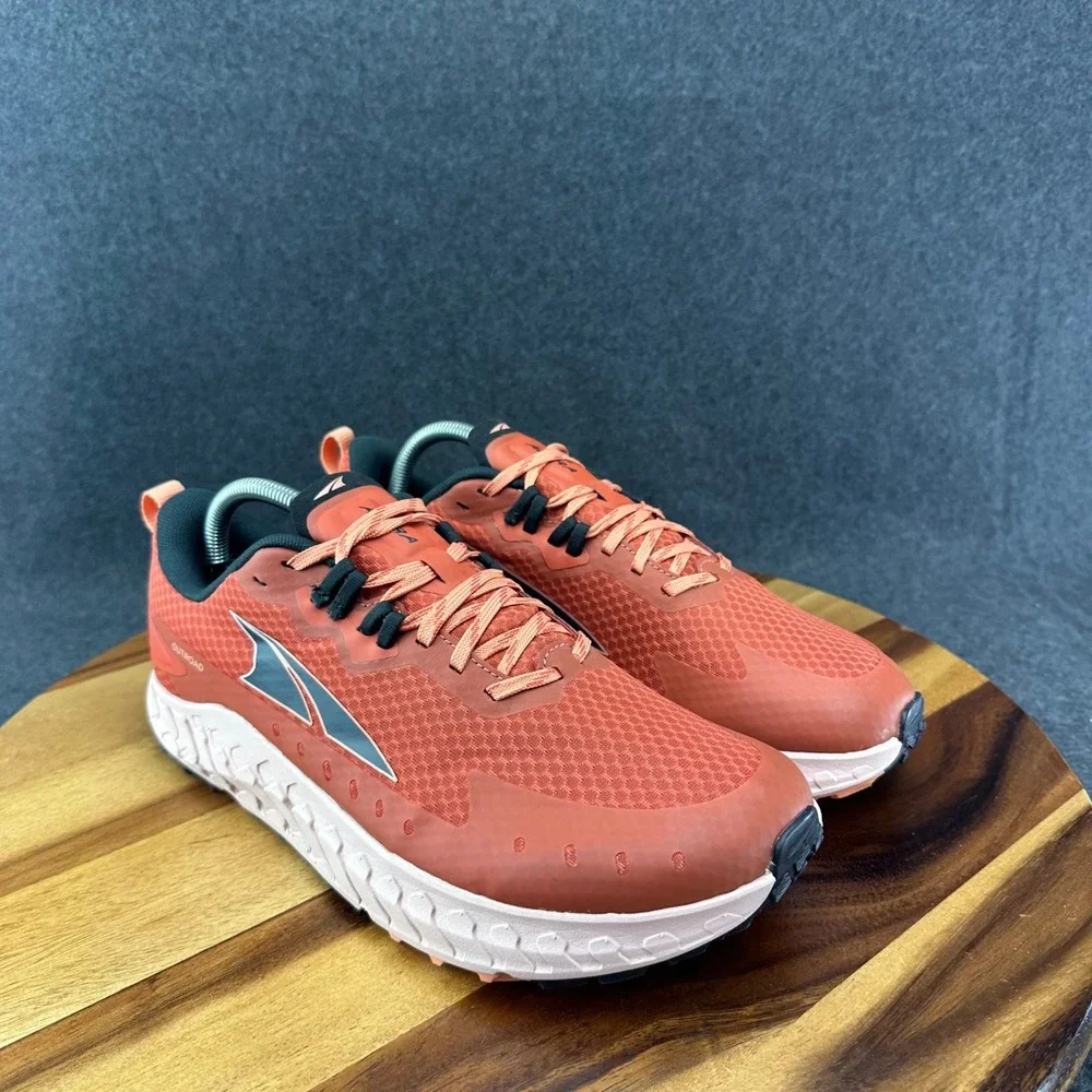 Altra Women's Outroad Trail Running Shoes Sneakers Red Orange Sz 11 Worn Once